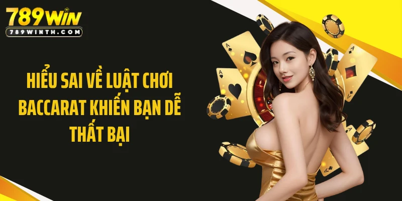 Hiểu sai về luật chơi baccarat khiến bạn dễ thất bại